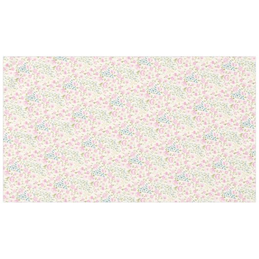 Blumenhimmel Tischdecke (Vorderseite (Horizontal))