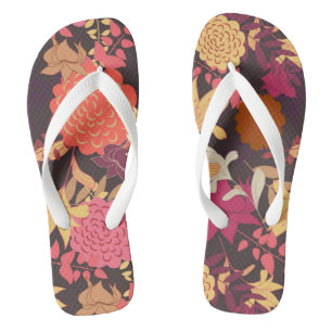 Blumenhintergrund 2 badesandalen