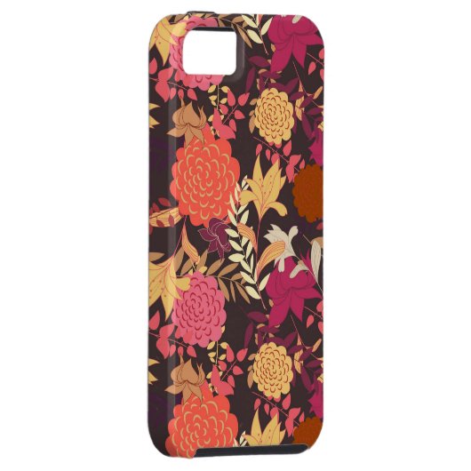 Blumenhintergrund 2 Case-Mate iPhone hülle (Rückseite/rechts)