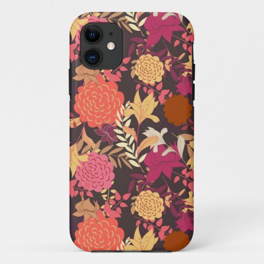Blumenhintergrund 2 Case-Mate iPhone hülle (Rückseite)
