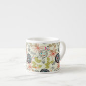 Blumenhintergrund 2 espressotasse (Vorderseite Rechts)