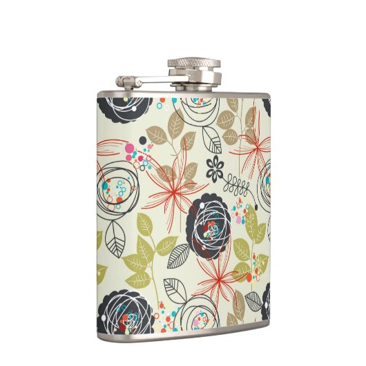 Blumenhintergrund 2 flachmann (Rechts)