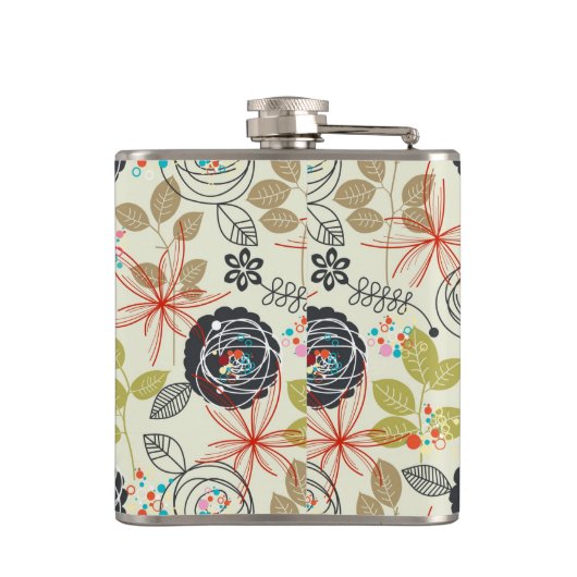 Blumenhintergrund 2 flachmann (Rückseite)