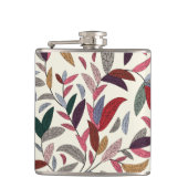 Blumenhintergrund 2 flachmann (Vorderseite)