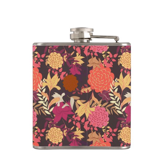 Blumenhintergrund 2 flachmann (Rückseite)