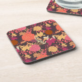 Blumenhintergrund 2 getränkeuntersetzer (Linke Seite)