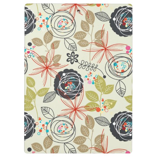 Blumenhintergrund 2 klemmbrett (Rückseite)