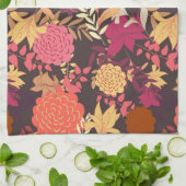 Blumenhintergrund 2 küchentuch (Gefaltet)