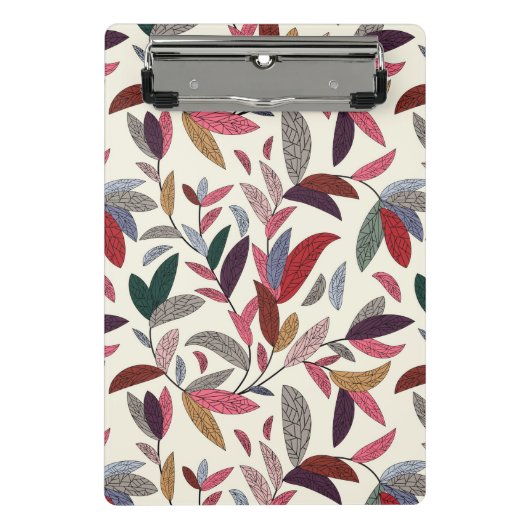 Blumenhintergrund 2 mini klemmbrett (Vorderseite)