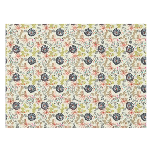 Blumenhintergrund 2 tischdecke (Vorderseite (Horizontal))