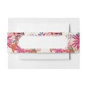 Blumenhintergrund 3 einladungsbanderole (Vorderseite Beispiel)