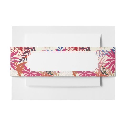 Blumenhintergrund 3 einladungsbanderole (Vorderseite Beispiel)