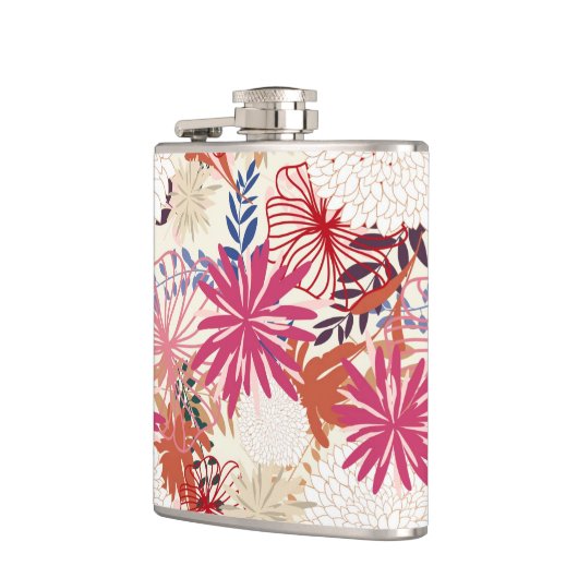 Blumenhintergrund 3 flachmann (Links)