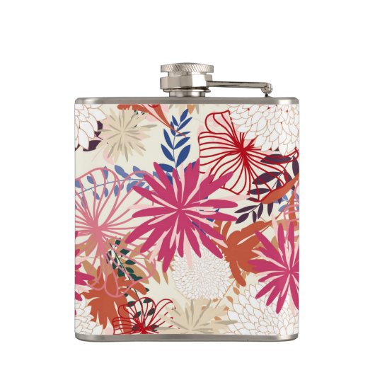 Blumenhintergrund 3 flachmann (Rückseite)