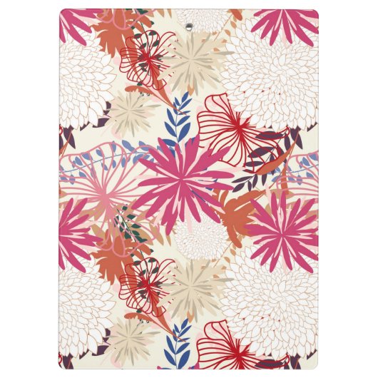 Blumenhintergrund 3 klemmbrett (Rückseite)