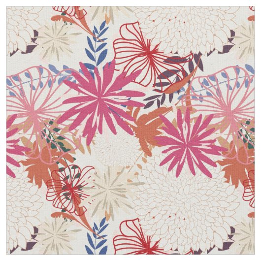 Blumenhintergrund 3 stoff (Nahaufnahme)