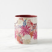 Blumenhintergrund 3 tasse (Zentrum)