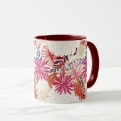 Blumenhintergrund 3 tasse (VorderseiteRechts)