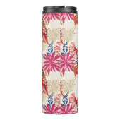 Blumenhintergrund 3 thermosbecher (Rückseite)