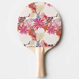 Blumenhintergrund 3 tischtennis schläger