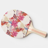 Blumenhintergrund 3 tischtennis schläger (Seitenansicht)