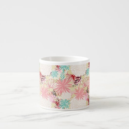 Blumenhintergrund 4 espressotasse (Vorderseite)