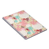 Blumenhintergrund 4 notizblock (Rechte Seite)