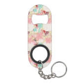 Blumenhintergrund 4 schlüsselbund flaschenöffner (Rückseite)