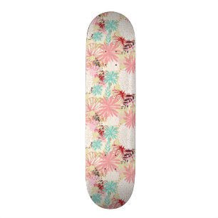 Blumenhintergrund 4 skateboard