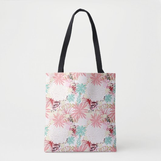 Blumenhintergrund 4 tasche (Vorderseite)