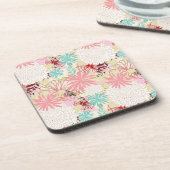 Blumenhintergrund 4 untersetzer (Linke Seite)