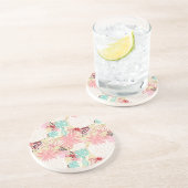 Blumenhintergrund 4 untersetzer (Seite)