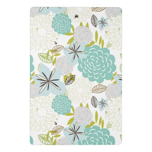 Blumenhintergrund 5 mini klemmbrett (Rückseite)