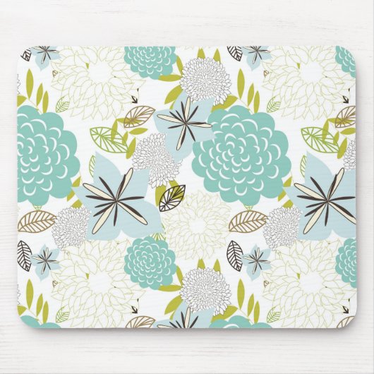 Blumenhintergrund 5 mousepad (Vorne)