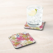 Blumenhintergrund 6 getränkeuntersetzer (Rechte Seite)