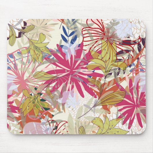 Blumenhintergrund 6 mousepad (Vorne)