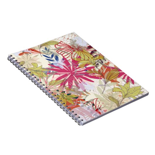 Blumenhintergrund 6 notizblock (Rechte Seite)