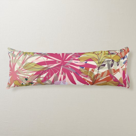 Blumenhintergrund 6 seitenschläferkissen (Vorderseite)