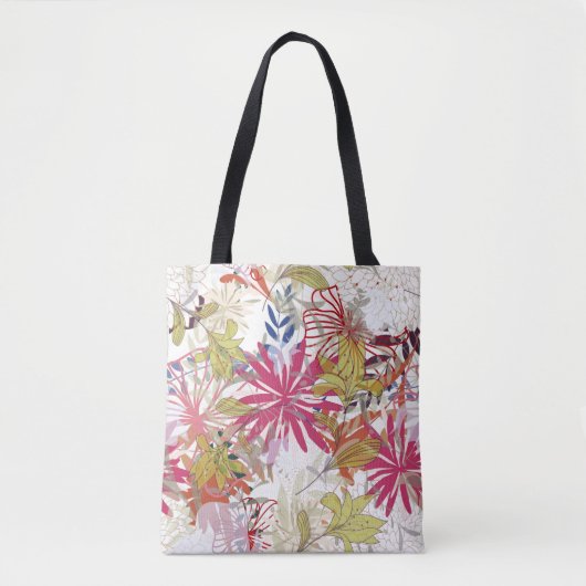 Blumenhintergrund 6 tasche (Vorderseite)