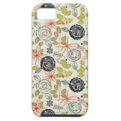 Blumenhintergrund Case-Mate iPhone Hülle (Rückseite)