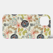 Blumenhintergrund Case-Mate iPhone Hülle (Rückseite (Horizontal))
