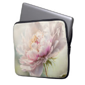 . Blumenhintergrund. Der Frühling blüht. Laptopschutzhülle (Vorderseite Links)