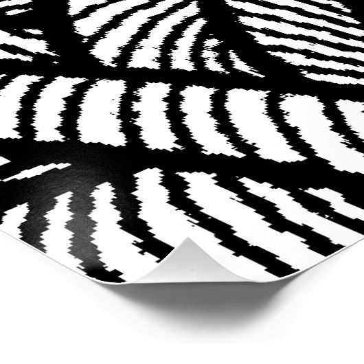Blumenhintergrund-Design Blumenverpackungspapier K Poster (Ecke)
