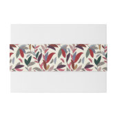 Blumenhintergrund Einladungsbanderole (Rückseitenbeispiel)