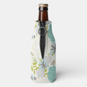 Blumenhintergrund Flaschenkühler (Flasche Rückseite)