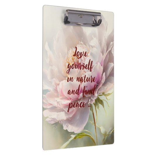 Blumenhintergrund. Frühlingsblüte Klemmbrett (Rechts)