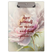 Blumenhintergrund. Frühlingsblüte Klemmbrett (Vorderseite)