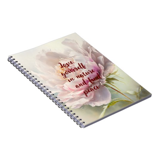 Blumenhintergrund. Frühlingsblüte Notizblock (Rechte Seite)