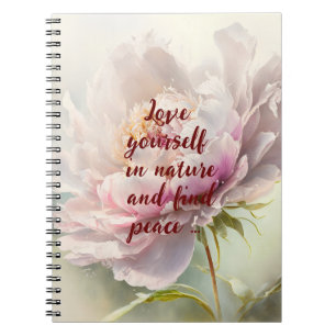 Blumenhintergrund. Frühlingsblüte Notizblock