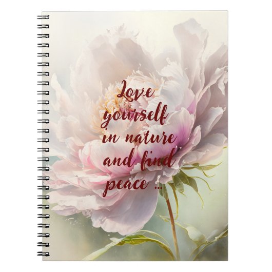 Blumenhintergrund. Frühlingsblüte Notizblock (Vorderseite)